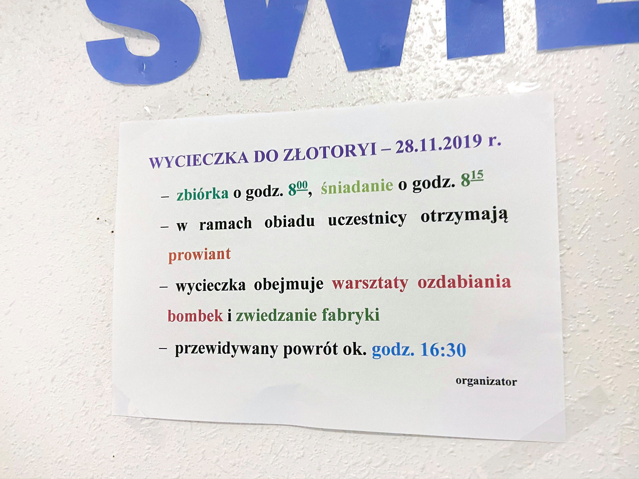 Wycieczka SP Edukacja we Wrocławiu
