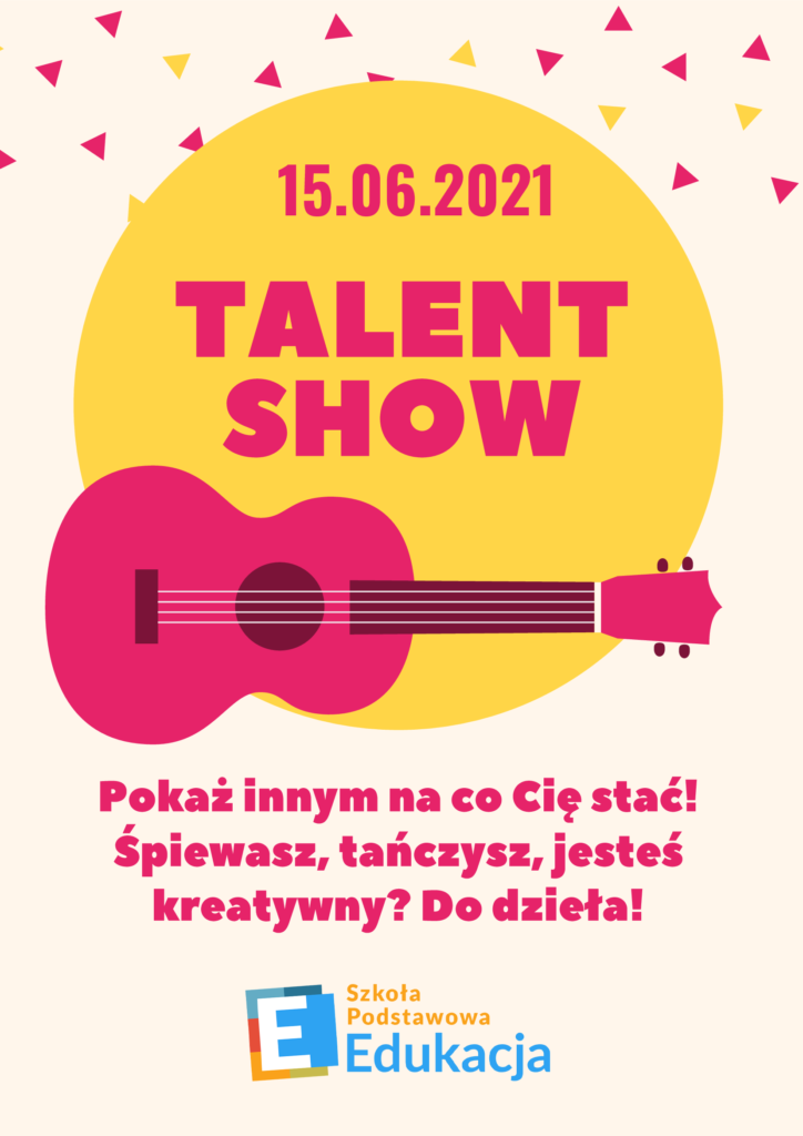 Plakat Talent Show