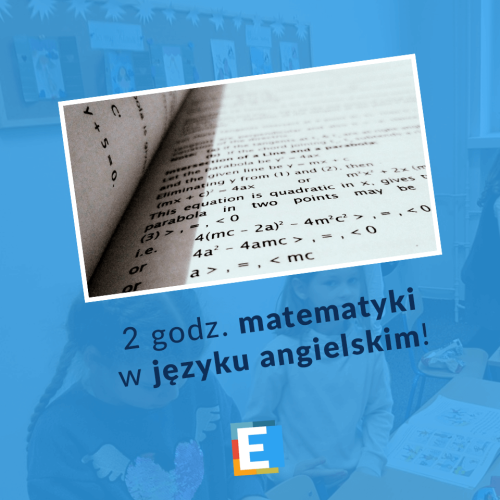 Dodatkowe 2 godz. matematyki po… angielsku!