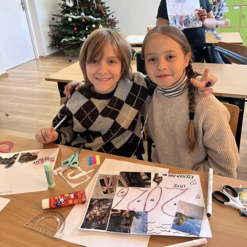 Zajęcia z psychologiem – metoda Vision Board w klasach 4–6