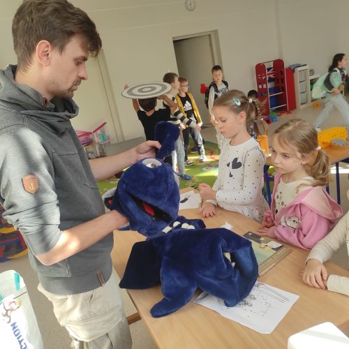 Kukiełkowy świat w naszej świetlicy!