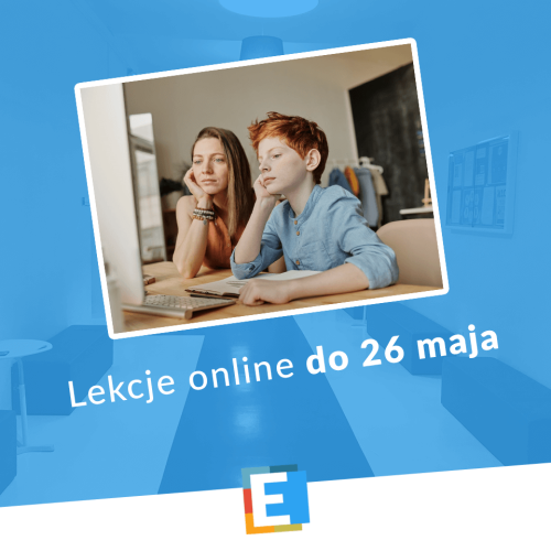 Lekcje online do 26 maja