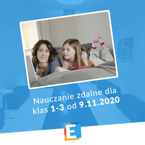 Nauczanie zdalne dla klas 1-3