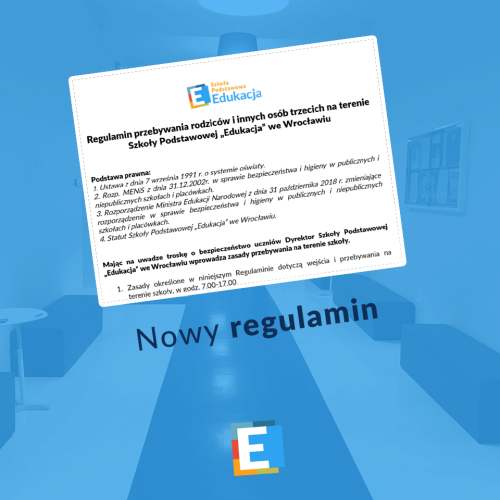 Nowy regulamin