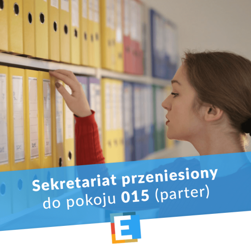 Nowe pomieszczenie sekretariatu