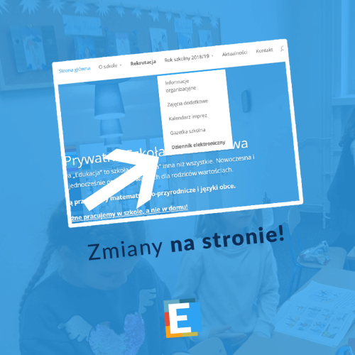 Kolejne zmiany na stronie