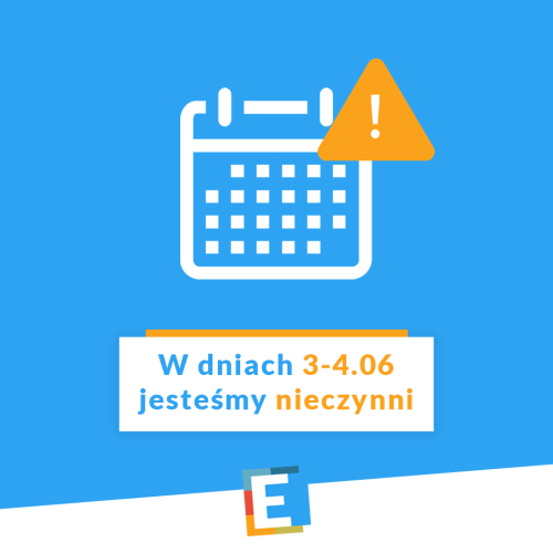 Szkoła będzie nieczynna w dniach 3-4.06