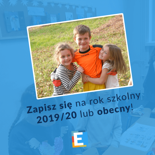 Zapisz się na rok szkolny 2019/20!