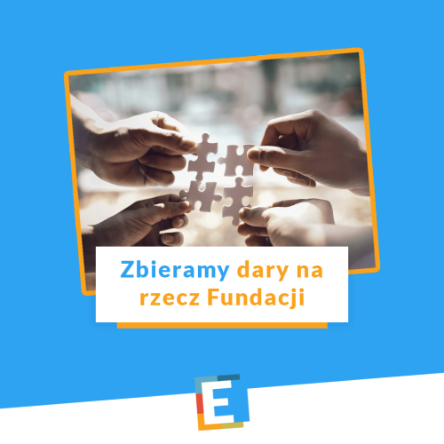 Zbieramy edukacyjne dary dla Fundacji Tęcza